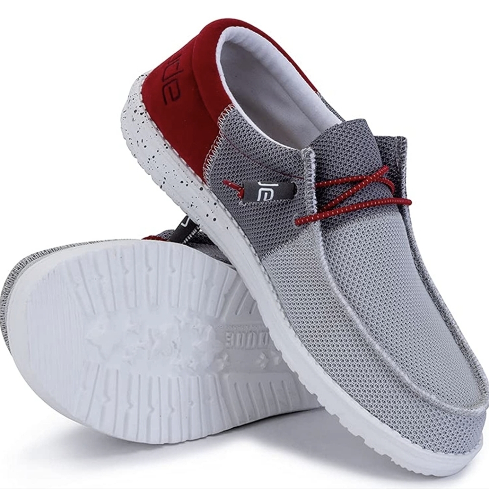 HEY DUDE WALLY FUNK DARK GREY RED